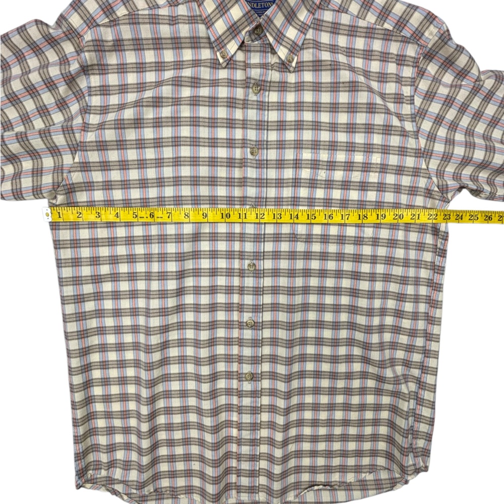 Pendleton- Wool Flannel Shirt- Large - Picture 4 of 5